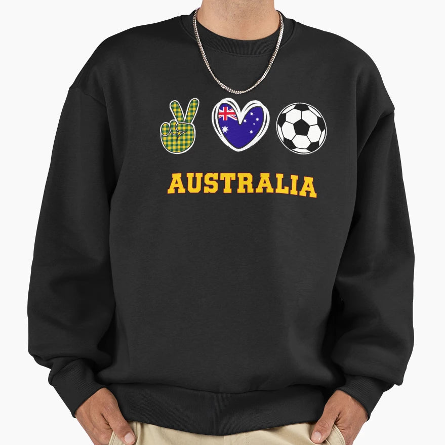 Australia Inspired Everyday Sweatshirt - Casual Everyday Wear Men Women - T-Shirt, Sweatshirt, Hoodie