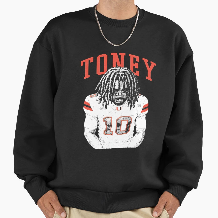 Malachi Toney 10 Sweatshirt - Streetwear Style Unisex - T-Shirt, Sweatshirt, Hoodie
