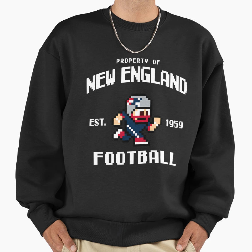 Property New England Patriots Sweatshirt - Trendy Graphic Men Women - T-Shirt, Sweatshirt, Hoodie