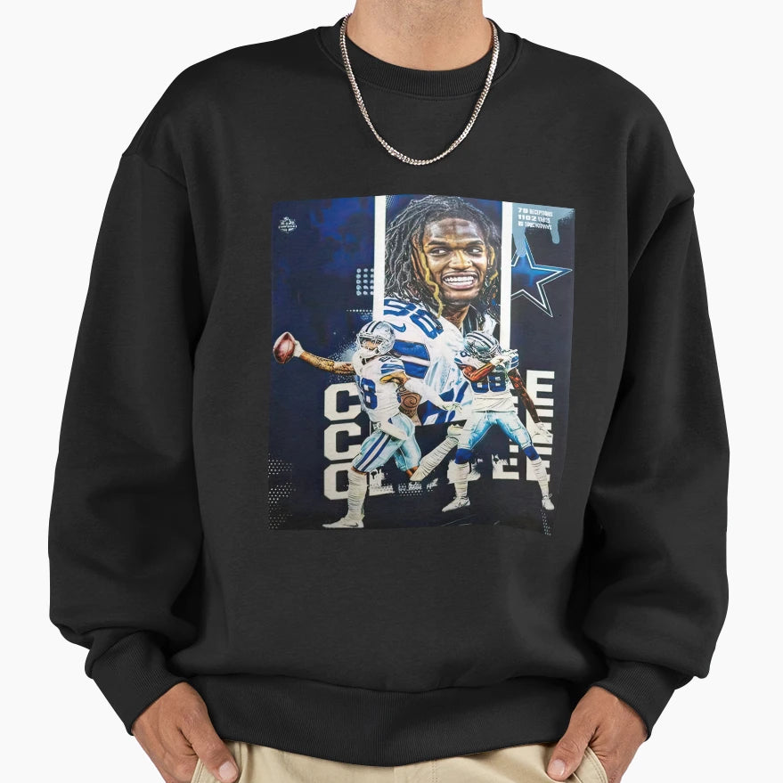 Ceedee Lambs Football Sweatshirt - Casual Everyday Wear Men Women - T-Shirt, Sweatshirt, Hoodie
