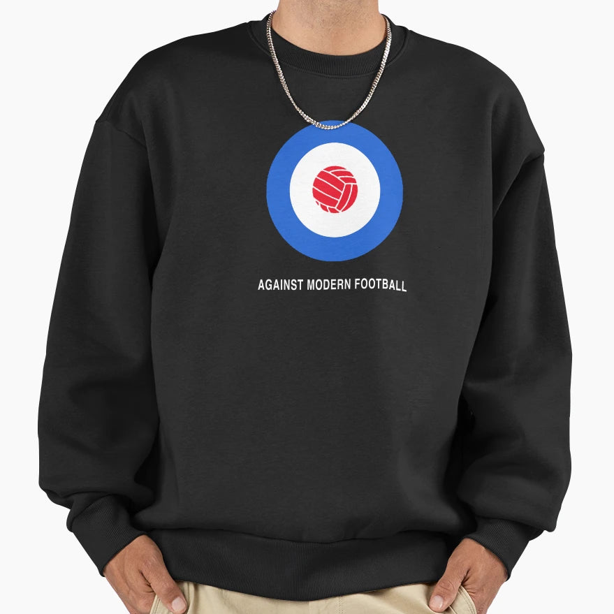 Against Modern Football Sweatshirt - Aesthetic Graphic Men Women - T-Shirt, Sweatshirt, Hoodie