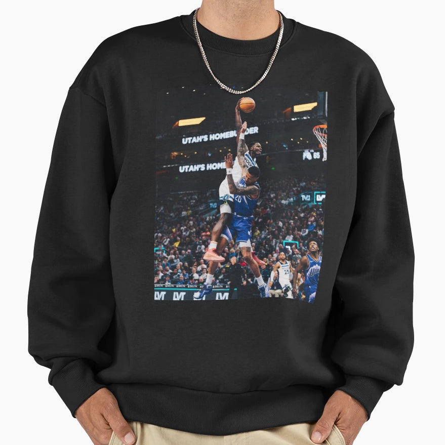 Anthony Edwards Dunk Sweatshirt - Graphic Print Unisex - T-Shirt, Sweatshirt, Hoodie