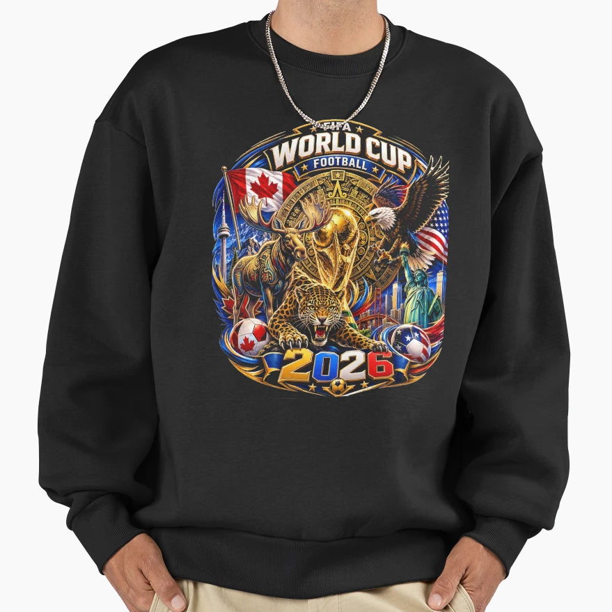 World Cup 2026 Sweatshirt - Unique Graphic Unisex - T-Shirt, Sweatshirt, Hoodie