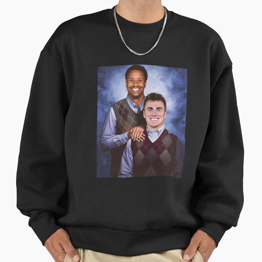 Bo Nix Courtland Sutton Step Sweatshirt - Casual Everyday Wear Unisex - T-Shirt, Sweatshirt, Hoodie