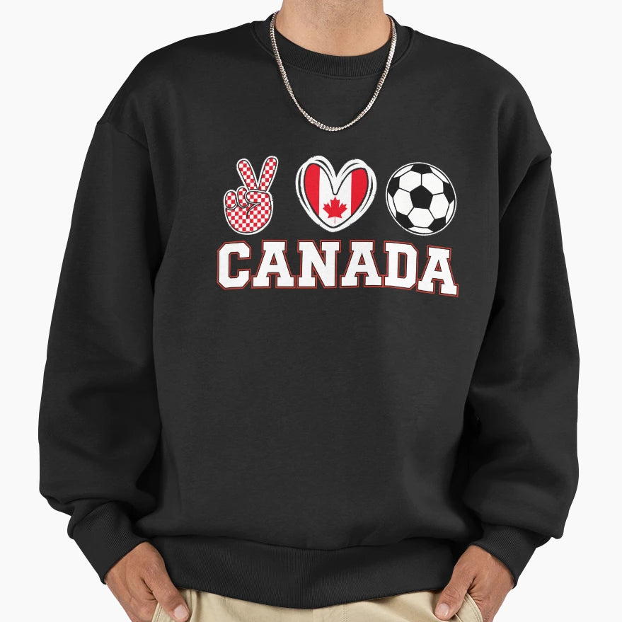Canada Inspired Everyday Sweatshirt - Graphic Print Men Women - T-Shirt, Sweatshirt, Hoodie