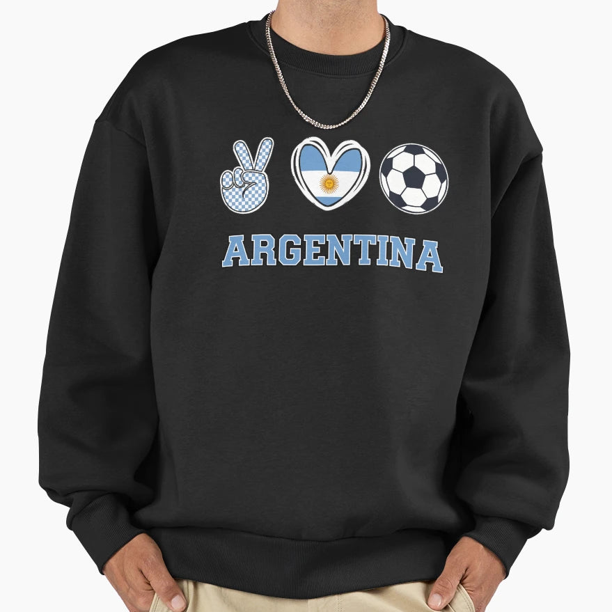 Argentina Inspired Everyday Sweatshirt - Casual Everyday Wear Unisex - T-Shirt, Sweatshirt, Hoodie