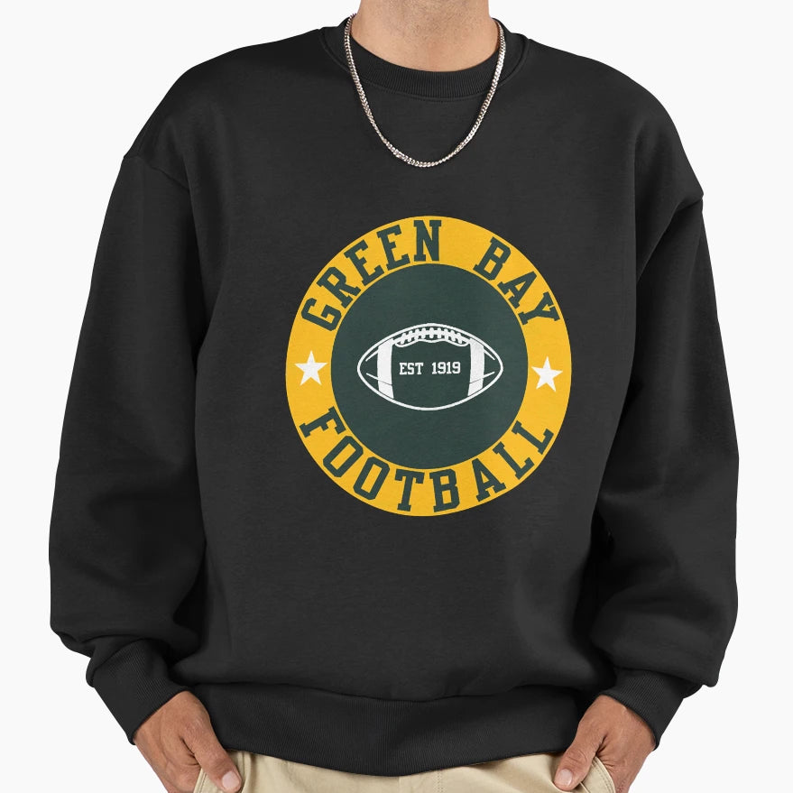 Green Bay Football Sweatshirt - Streetwear Style Men Women - T-Shirt, Sweatshirt, Hoodie