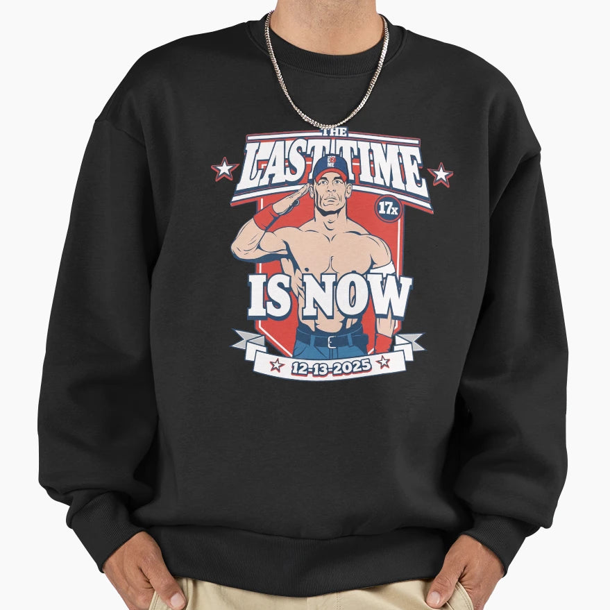 Last Time Is Now Tribute Wrestling Sweatshirt - Unique Graphic Unisex - T-Shirt, Sweatshirt, Hoodie