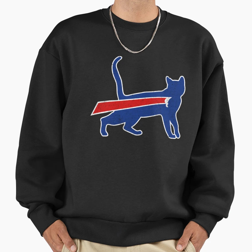 Cat Bills V 1 Sweatshirt - Custom Art Print for Adults - T-Shirt, Sweatshirt, Hoodie