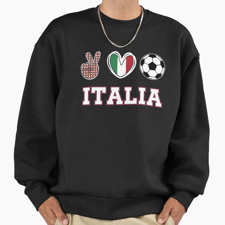 Italy Inspired Everyday Sweatshirt - Casual Everyday Wear for Adults - T-Shirt, Sweatshirt, Hoodie