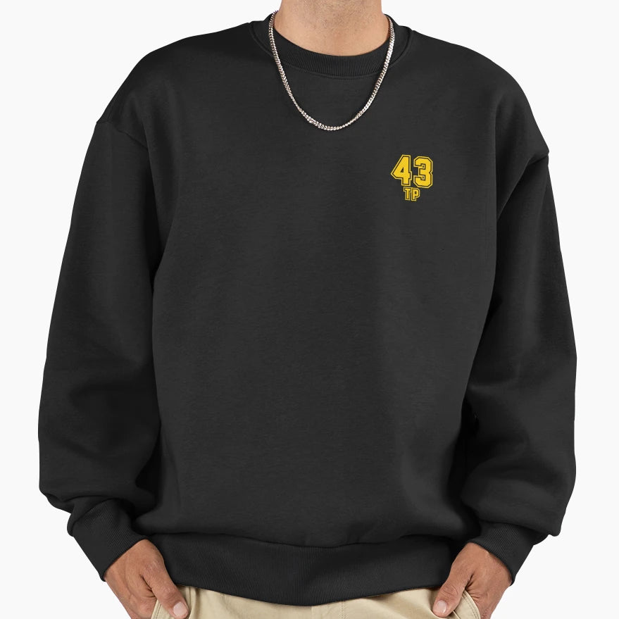 43 Tp Football Player Number Sweatshirt - Trendy Graphic Unisex - T-Shirt, Sweatshirt, Hoodie