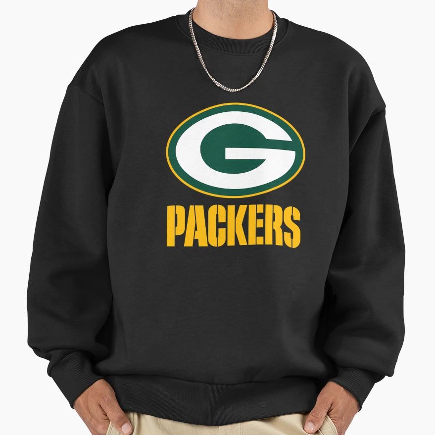 Greens Bay Packers Logo Soccer Sweatshirt - Casual Everyday Wear for Adults - T-Shirt, Sweatshirt, Hoodie