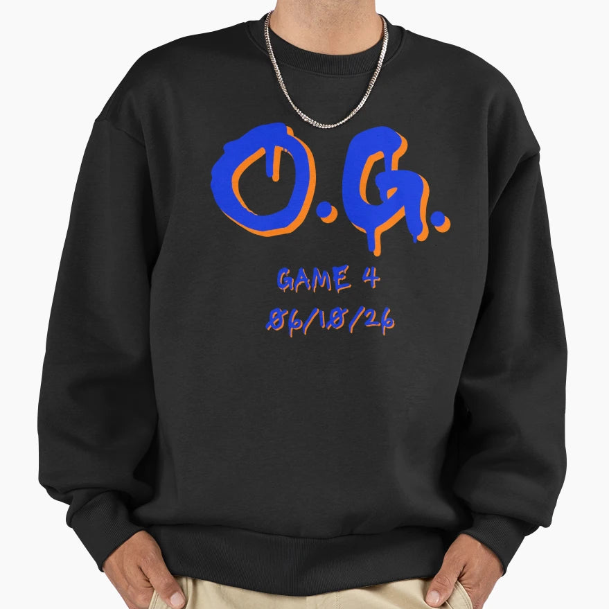Og Anunoby Jalen Brunson New York Knicks Sweatshirt - Graphic Print Unisex - T-Shirt, Sweatshirt, Hoodie