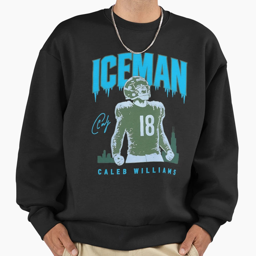 Caleb Williamss Iceman Bears Sweatshirt - Fun Novelty Design Unisex - T-Shirt, Sweatshirt, Hoodie