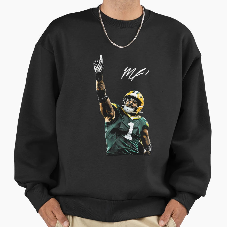 MP One Up Signature Sweatshirt - Custom Art Print Unisex - T-Shirt, Sweatshirt, Hoodie