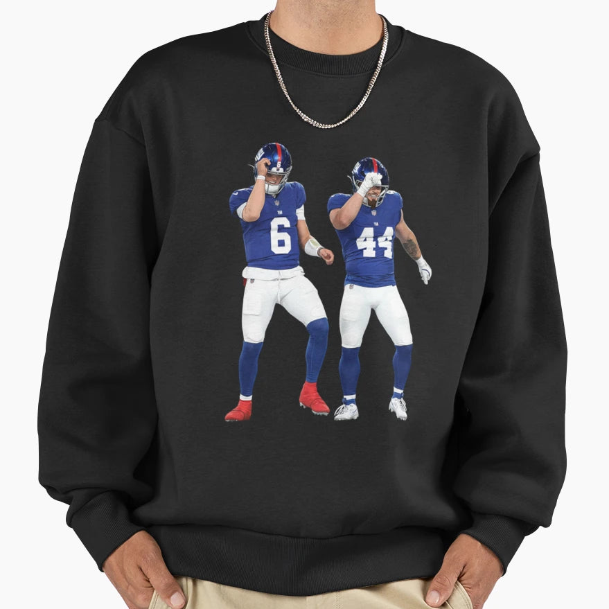 Cam Skattebo Jaxson Dart New York Sweatshirt - Aesthetic Graphic Unisex - T-Shirt, Sweatshirt, Hoodie
