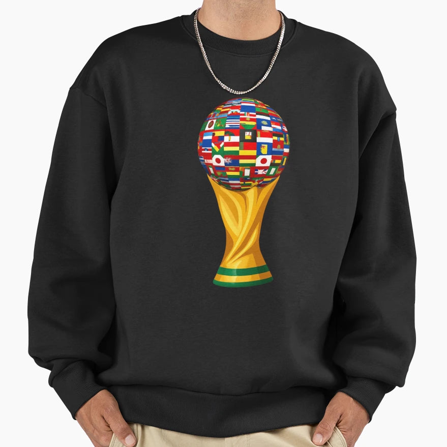 2026 World Cup International Trophy Sweatshirt - Trendy Graphic for Adults - T-Shirt, Sweatshirt, Hoodie