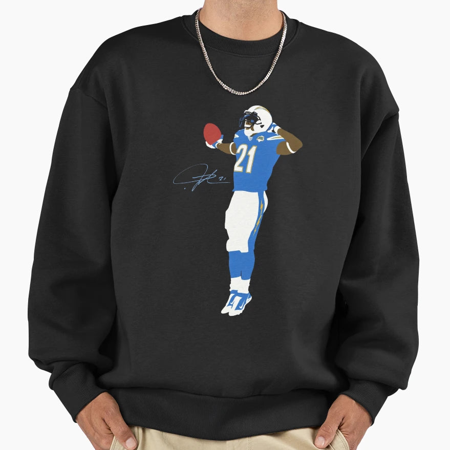 Ladainian Tomlinson Chargers 21 Sweatshirt - Streetwear Style Men Women - T-Shirt, Sweatshirt, Hoodie