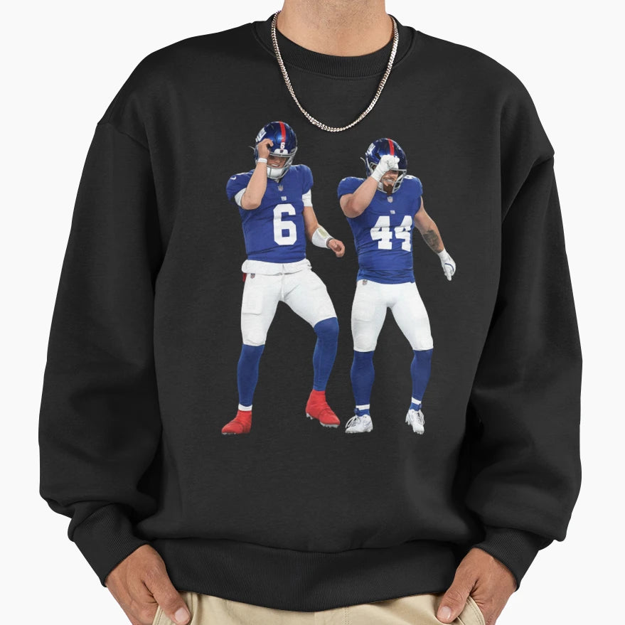 Cam Skattebo Jaxson Dart New York Sweatshirt - Unique Graphic for Adults - T-Shirt, Sweatshirt, Hoodie