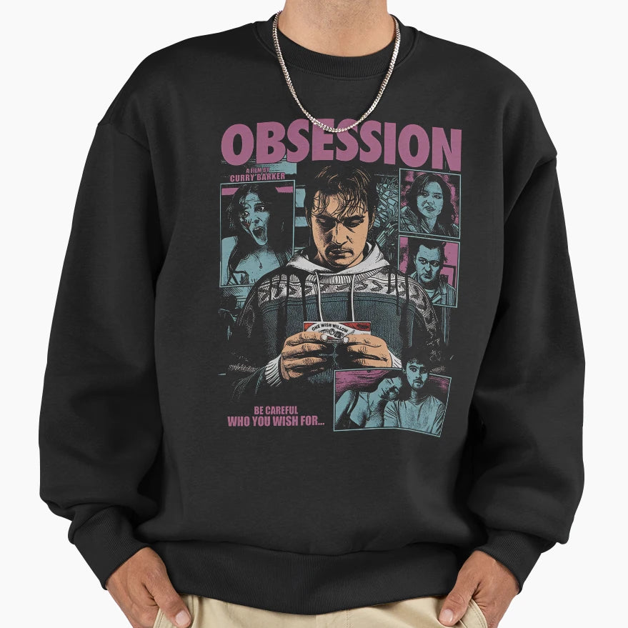 Obsession Movie Sweatshirt - Minimalist Print Men Women - T-Shirt, Sweatshirt, Hoodie