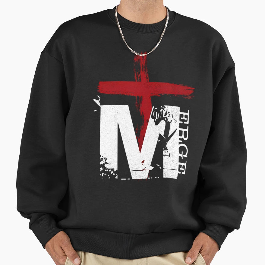 Merge Sweatshirt - Fun Novelty Design for Adults - T-Shirt, Sweatshirt, Hoodie