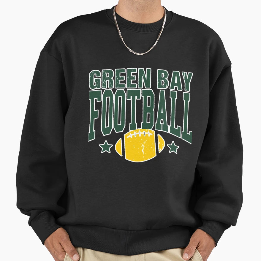 Art Green Bay Packers Sweatshirt - Graphic Print Unisex - T-Shirt, Sweatshirt, Hoodie