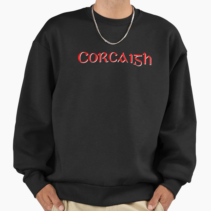 Corcaigh Irish County Cork Sweatshirt - Minimalist Print for Adults - T-Shirt, Sweatshirt, Hoodie