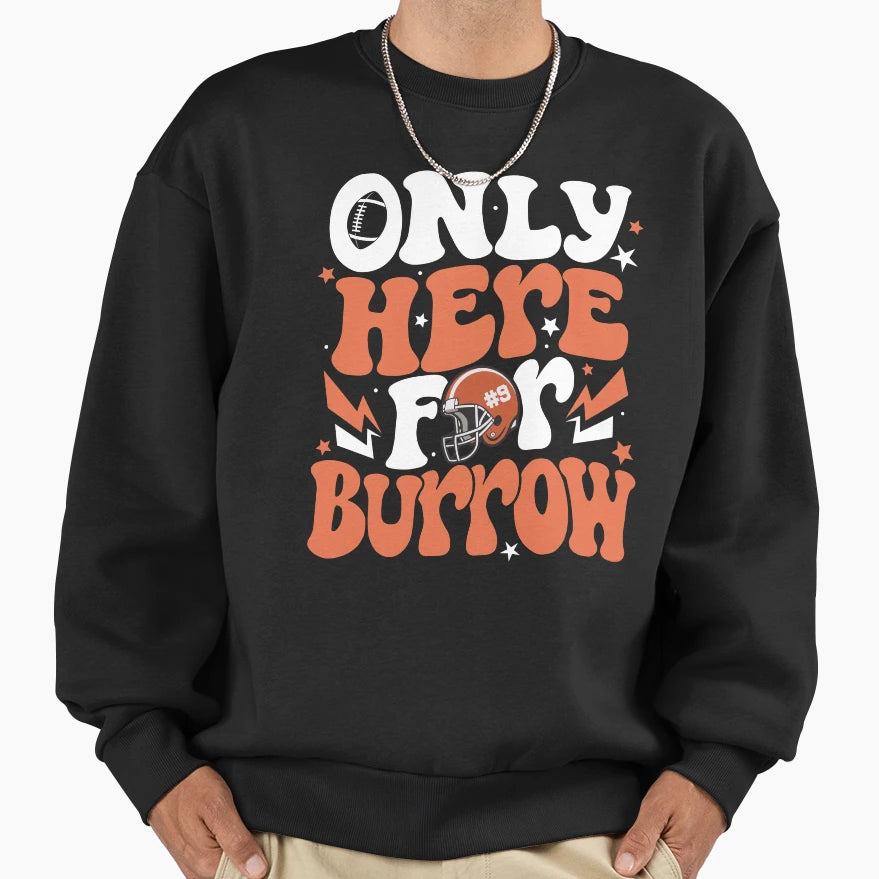 Only Here JB Sweatshirt - Aesthetic Graphic for Adults - T-Shirt, Sweatshirt, Hoodie
