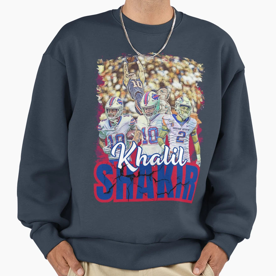 Shakir Action Game Day Hero Sweatshirt - Trendy Graphic for Adults - T-Shirt, Sweatshirt, Hoodie