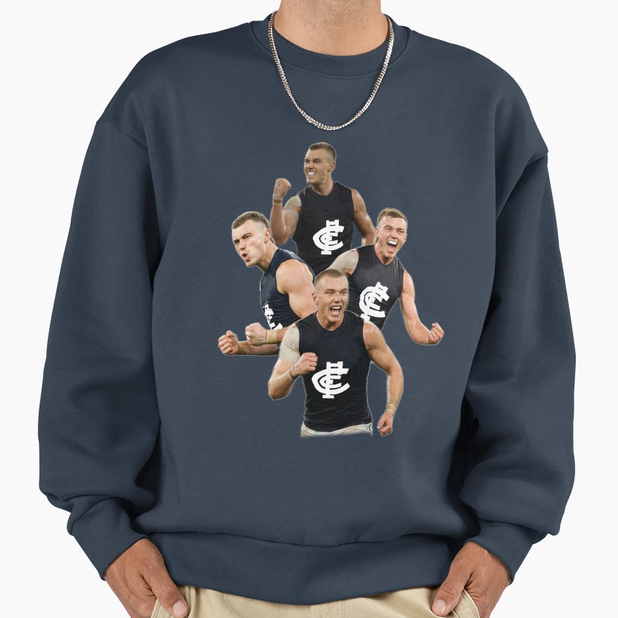 Patrick Cripps Sweatshirt - Graphic Print for Adults - T-Shirt, Sweatshirt, Hoodie