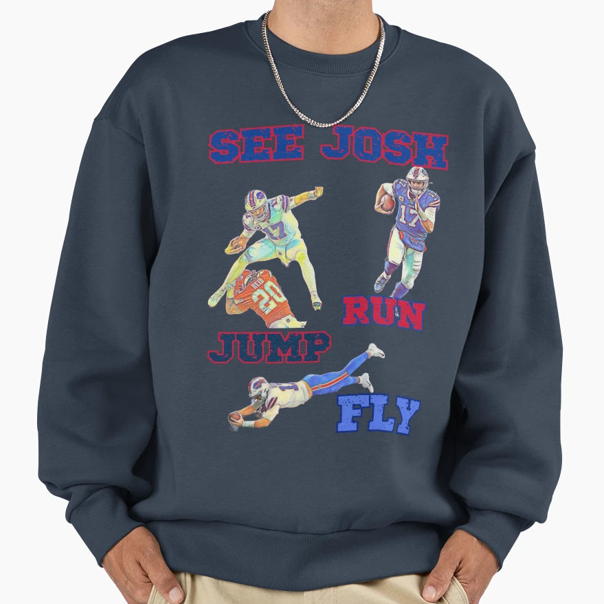 See Josh Sweatshirt - Graphic Print for Adults - T-Shirt, Sweatshirt, Hoodie