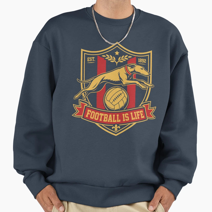 Crown Anchor Pub Crest Sweatshirt - Fun Novelty Design Unisex - T-Shirt, Sweatshirt, Hoodie