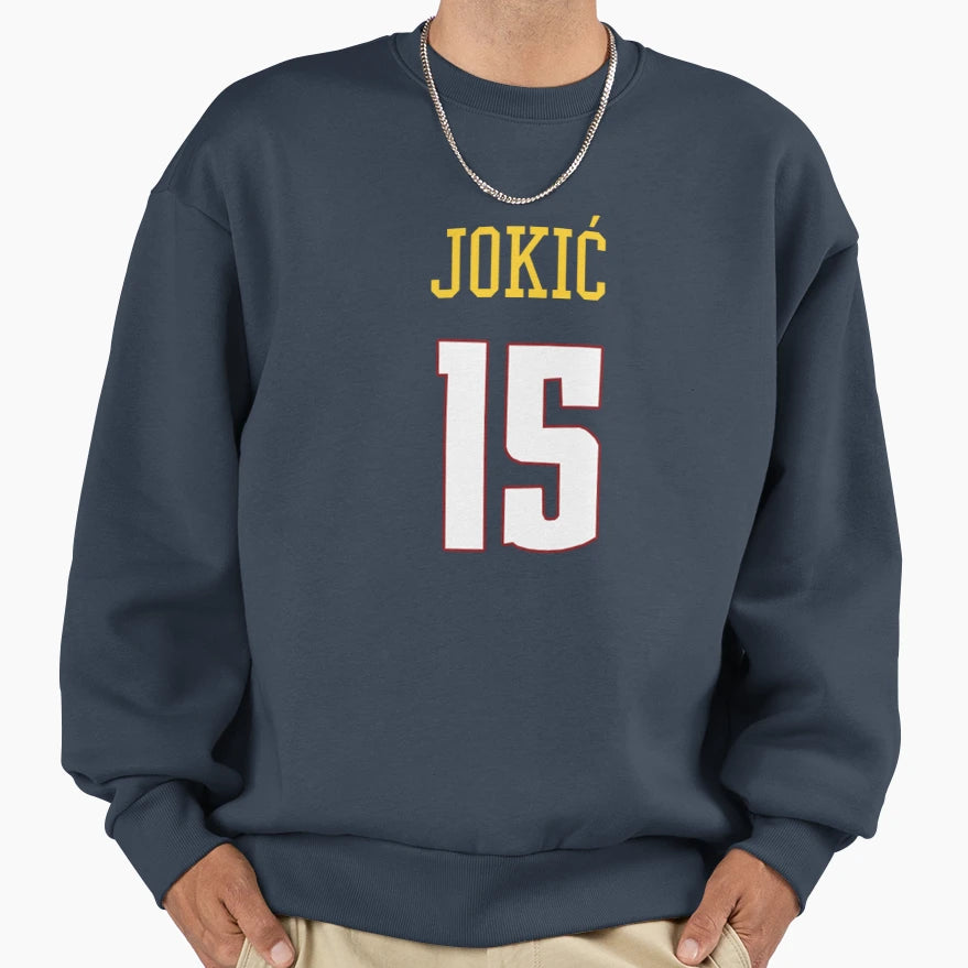 Nikola Joki 15 Nuggets Sweatshirt - Streetwear Style Unisex - T-Shirt, Sweatshirt, Hoodie