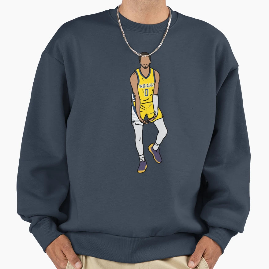 Tyrese Haliburton Big Balls Sweatshirt - Casual Everyday Wear for Adults - T-Shirt, Sweatshirt, Hoodie