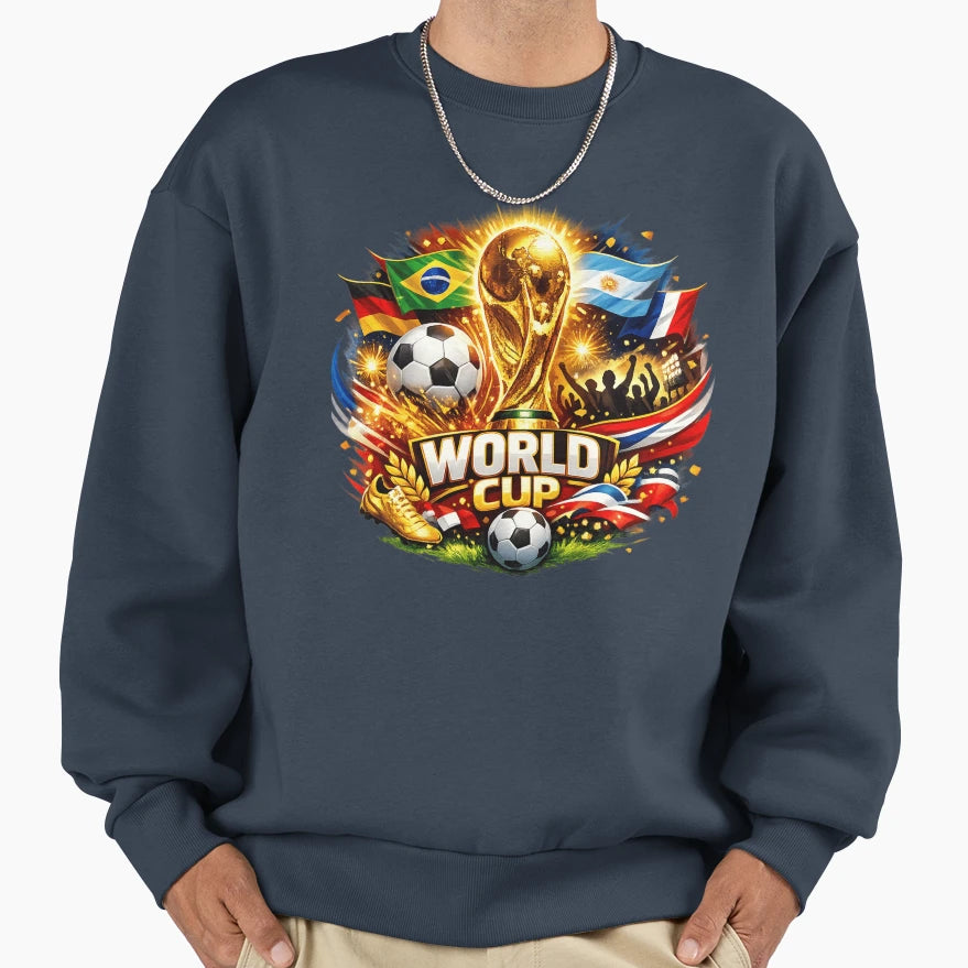 World Cup Graffiti Legends Football T-Shirt - Unique Graphic for Adults - T-Shirt, Sweatshirt, Hoodie