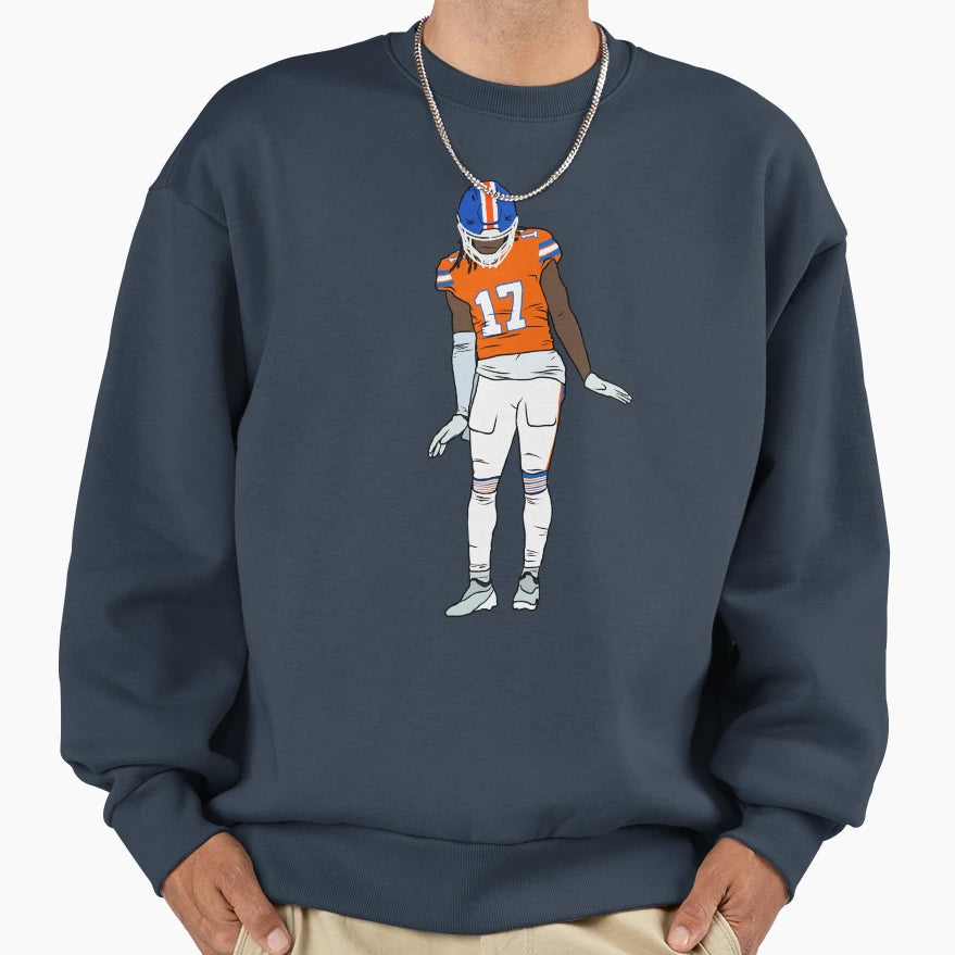 Jaylen Waddle Denver Dance Sweatshirt - Unique Graphic Men Women - T-Shirt, Sweatshirt, Hoodie