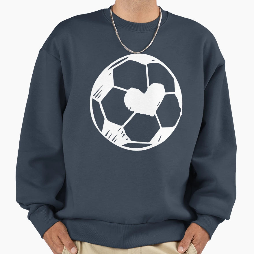 Soccer Soccer Mom Gifts Mom Soccer Ball Sweatshirt - Graphic Print Unisex - T-Shirt, Sweatshirt, Hoodie