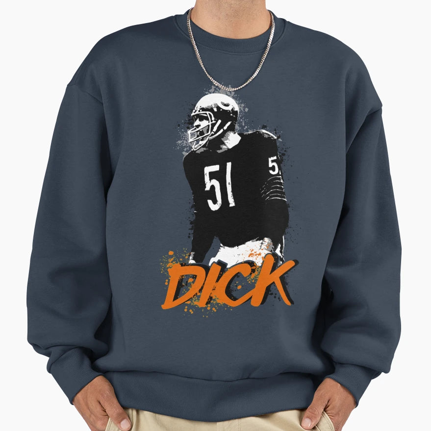 Dick Butkus Sweatshirt - Unique Graphic Men Women - T-Shirt, Sweatshirt, Hoodie