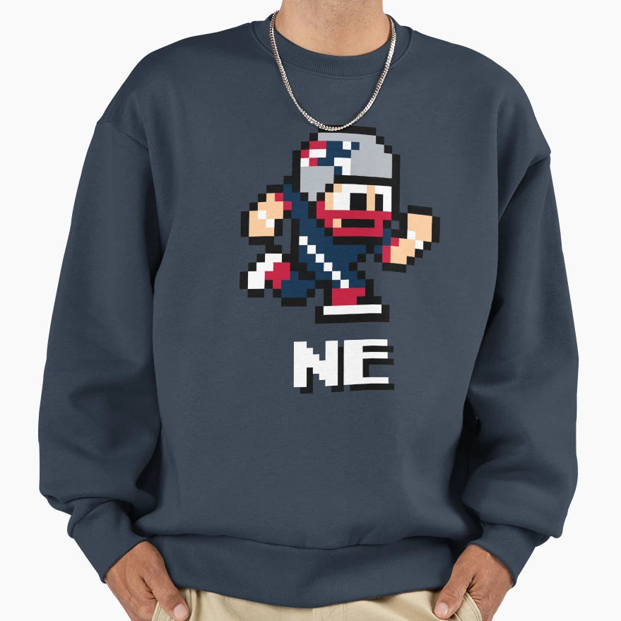 New England Patriots Tecmo Super Sweatshirt - Streetwear Style Men Women - T-Shirt, Sweatshirt, Hoodie