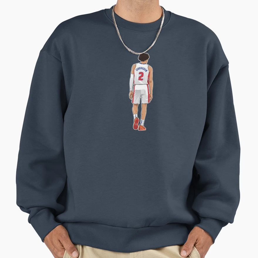 Cade Cunningham 2 Stand Back Sweatshirt - Novelty Apparel for Adults - T-Shirt, Sweatshirt, Hoodie