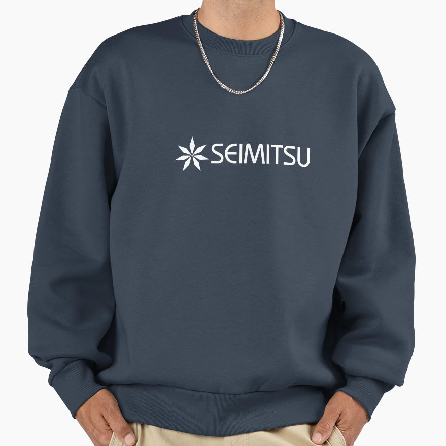 Seimitsu Logo 02 Sweatshirt - Fun Novelty Design for Adults - T-Shirt, Sweatshirt, Hoodie