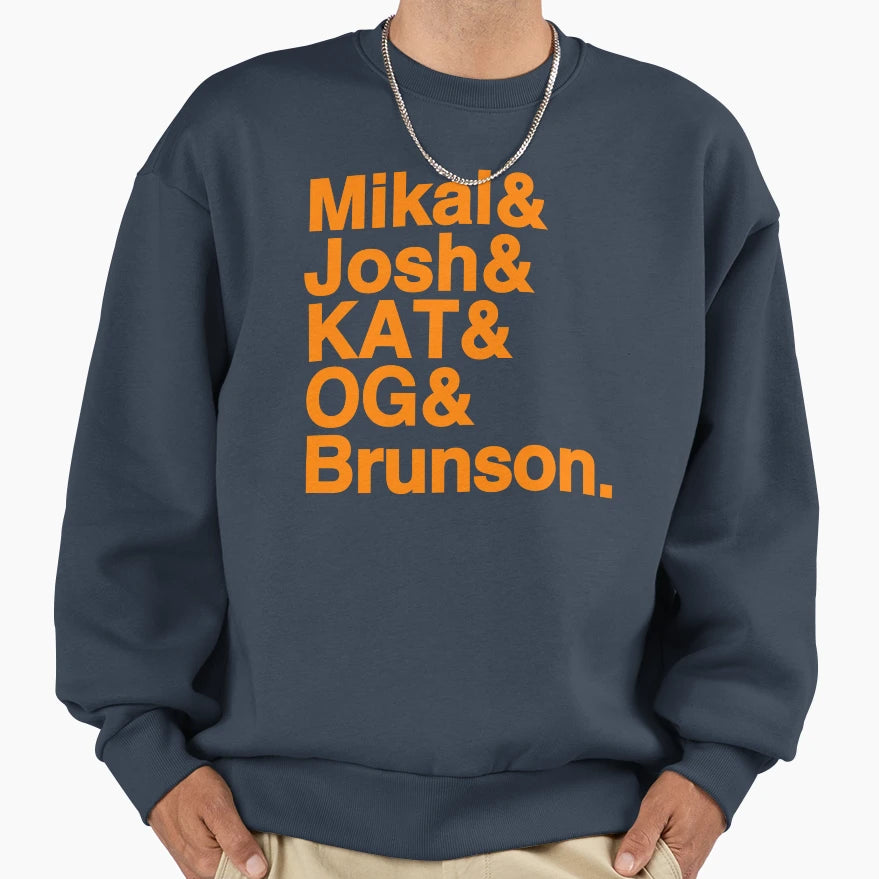 New York Basketball Sweatshirt - Trendy Graphic Unisex - T-Shirt, Sweatshirt, Hoodie