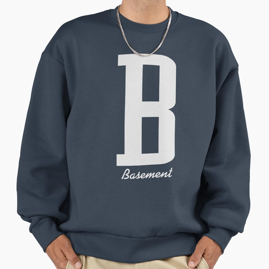 Basement B Sweatshirt - Unique Graphic Unisex - T-Shirt, Sweatshirt, Hoodie