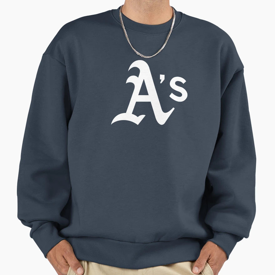 Oakland As Icon Sweatshirt - Fun Novelty Design Unisex - T-Shirt, Sweatshirt, Hoodie