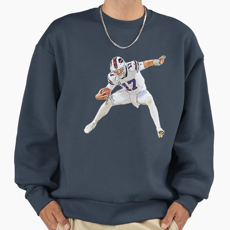 Jumpin Allen Sweatshirt - Trendy Graphic Unisex - T-Shirt, Sweatshirt, Hoodie