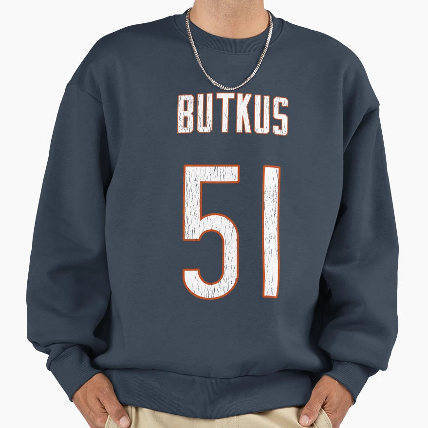 Dick Butkus Sweatshirt - Minimalist Print Men Women - T-Shirt, Sweatshirt, Hoodie