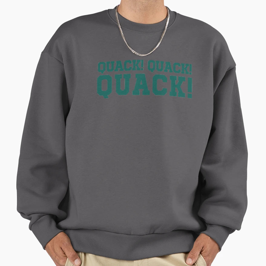 Quack Quack Quack Sweatshirt - Aesthetic Graphic Unisex - T-Shirt, Sweatshirt, Hoodie