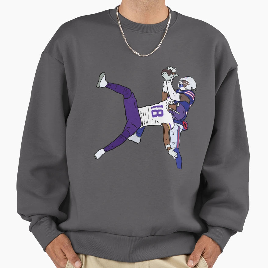 JJ Catch Sweatshirt - Unique Graphic Unisex - T-Shirt, Sweatshirt, Hoodie