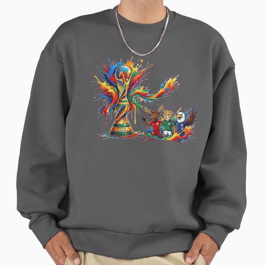World Cup 2026 Sweatshirt - Streetwear Style for Adults - T-Shirt, Sweatshirt, Hoodie