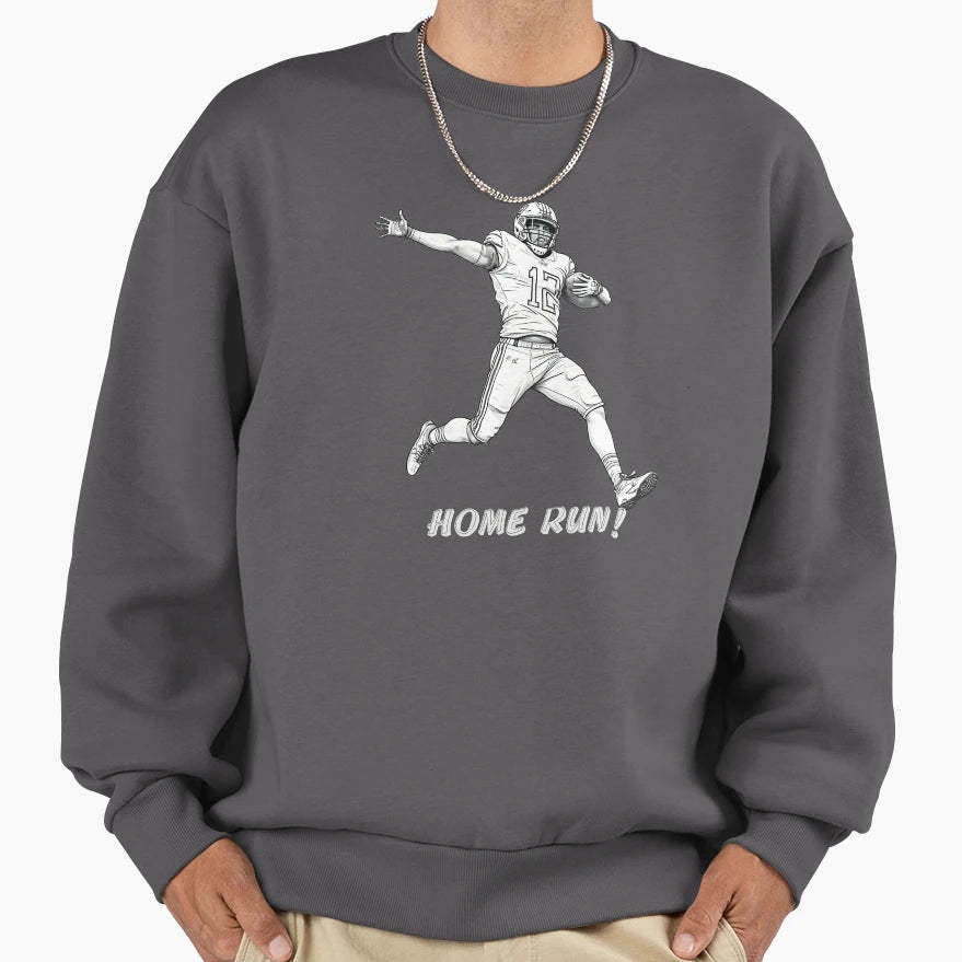 Homerun Or Touchdown Go Sports Sweatshirt - Fun Novelty Design for Adults - T-Shirt, Sweatshirt, Hoodie